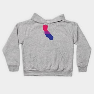 California Bi Pride Kids Hoodie